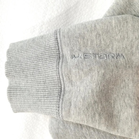 UA Storm Loose Gray Pullover Hoodie - Picture 10 of 11